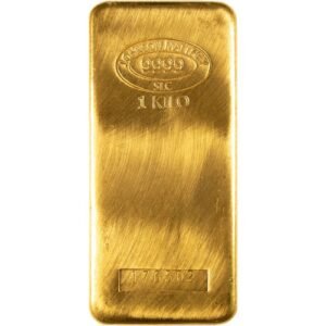 1 Kilo Johnson Matthey Gold Bar (SLC)