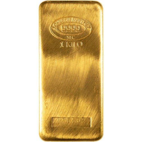 1 Kilo Johnson Matthey Gold Bar
