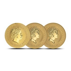 1 oz Australian Gold Nugget Kangaroo Coin (Random Year)