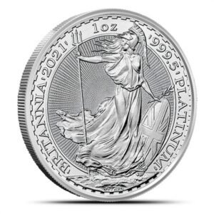 1 oz British Platinum Britannia Coin (Random Year)