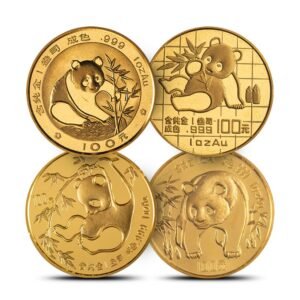 Buy 1 oz Chinese Gold Panda Coins (Random Year, Unsealed)
