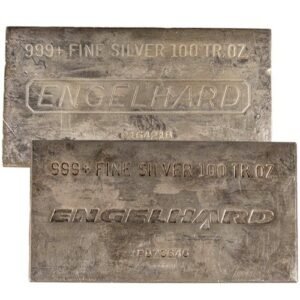 100 oz Engelhard Silver Bars (Secondary Market)