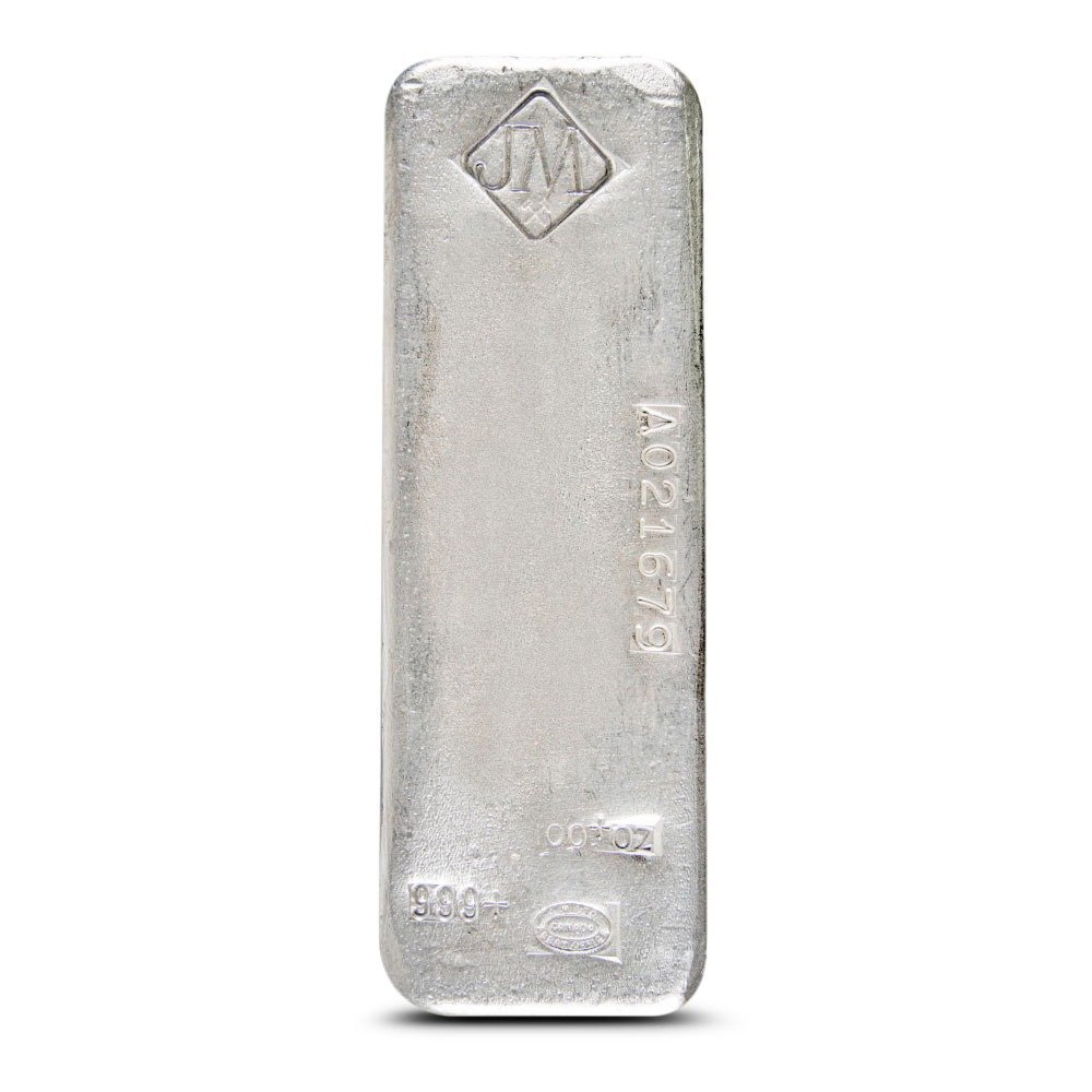 100 oz Johnson Matthey Silver Bar