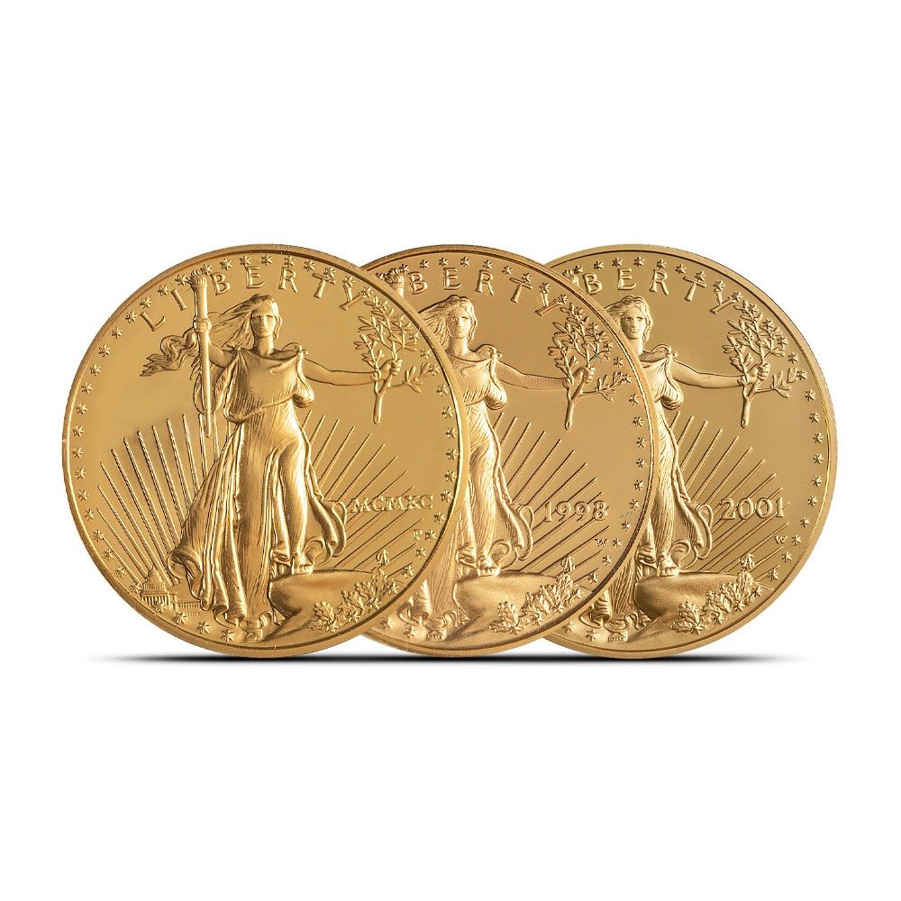 1/2 oz Proof American Gold Eagle Coi