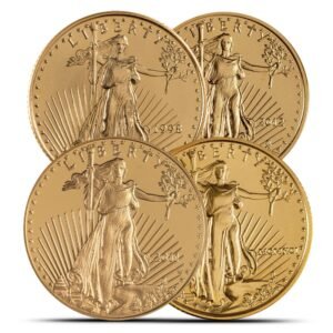 1/4 oz American Gold Eagle Coin (Random Year)