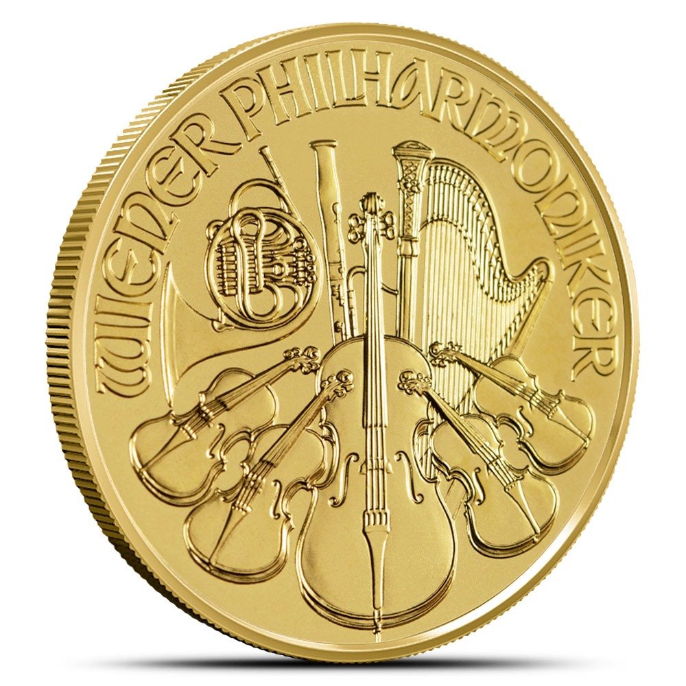 1/4 oz Austrian Gold Philharmonic Co