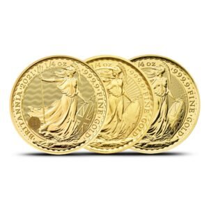 Buy 1/4 oz British Gold Britannia Coin (Random Year)