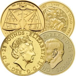 Buy 1/4 oz £25 Royal Mint Gold Coin (Our Choice)