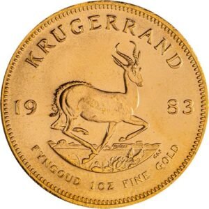 1983 1 oz South African Gold Krugerrand Coin