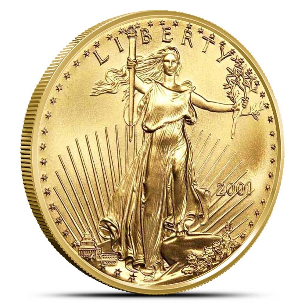 2001 1 oz American Gold Eagle Coin
