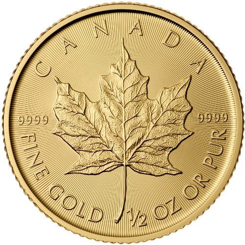 2015 1/2 oz Canadian Gold Maple Leaf