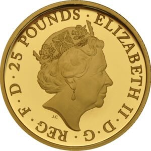 2017 1/4 oz Proof Lion of England Gold Coin Queen’s Beasts Boxed