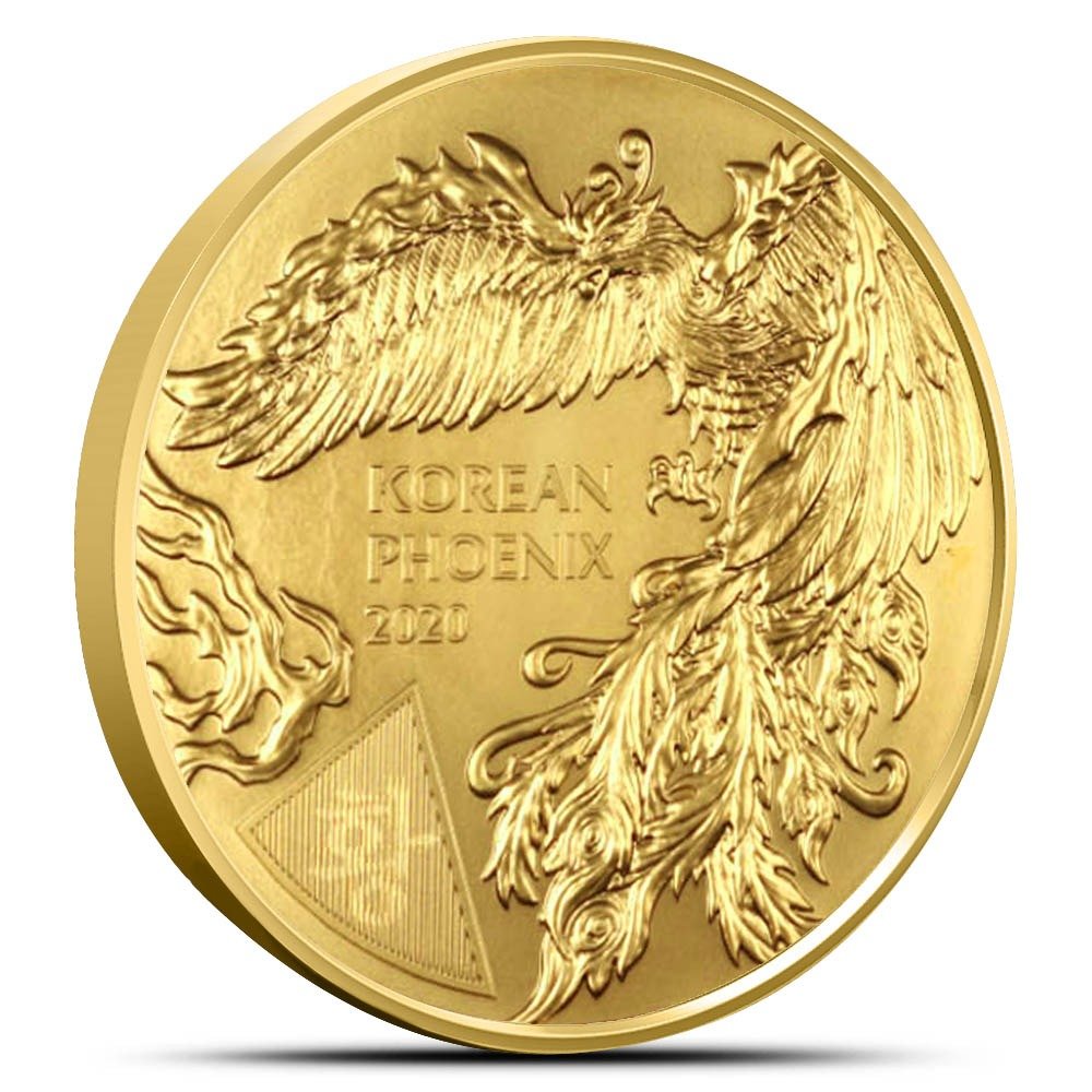 2020 1 oz South Korean Gold Phoenix