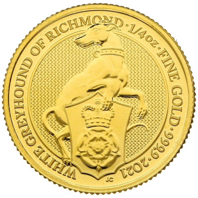 1/4 oz White Greyhound of Richmond