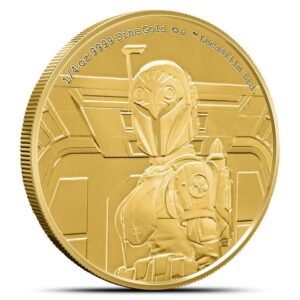 2022 1/4 oz Proof Niue Gold Mandalorian Bo-Katan Kryze Coin (Box + CoA)