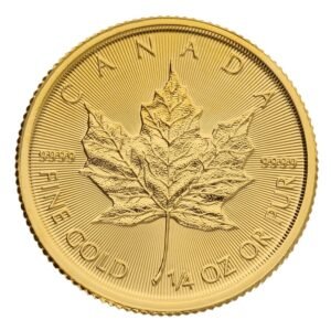 2022 1/4 oz Canadian Maple Leaf Gold Coin