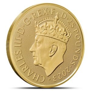 2023 1/4 oz British Gold Coronation of the King Coin (BU)