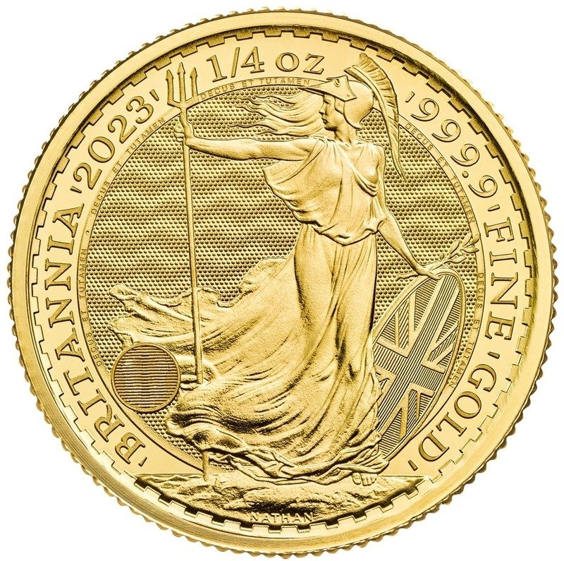 2023 1/4 oz Gold Britannia Coin King
