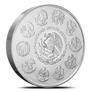 2024 1 Kilo Mexican Silver Libertad Coin (BU, In Capsule)