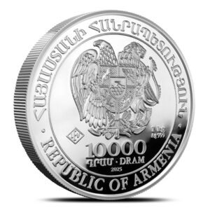2025 1 Kilo Armenian Silver Noahs Ark Coin (BU)