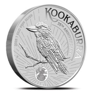 2025 1 Kilo Australian Silver Kookaburra Coin (BU)