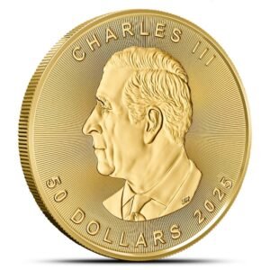 2025 1 oz Canadian Gold Maple Leaf Coin (BU)