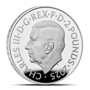 2025 1 oz Proof British Silver Tudor Beasts The Greyhound of Richmond Coin (Box + CoA)