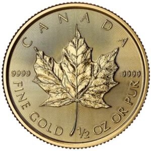 2025 1/2 oz Canadian Maple Leaf Gold Coin