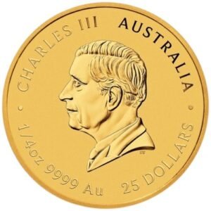 2025 1/4 oz Year of the Snake Gold Coin Perth Mint Australian Lunar Series