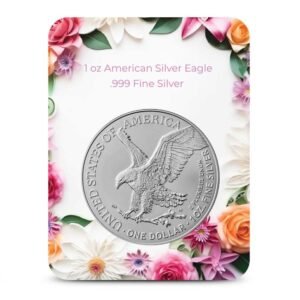Buy 2026 1 oz American Silver Eagle Coin (BU, Mother’s Day Card)