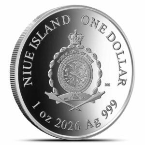 2026 1 oz Proof Niue Silver Queen Elizabeth 100th Anniversary of Her Majesty’s Birth Coin (Box + CoA)