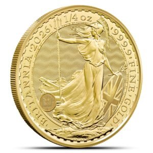 2026 1/4 oz British Gold Britannia Coin (BU)