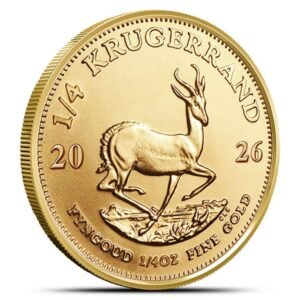 2026 1/4 oz South African Gold Krugerrand Coin (BU)