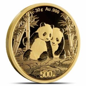 2026 30 Gram Chinese Gold Panda Coin (BU)
