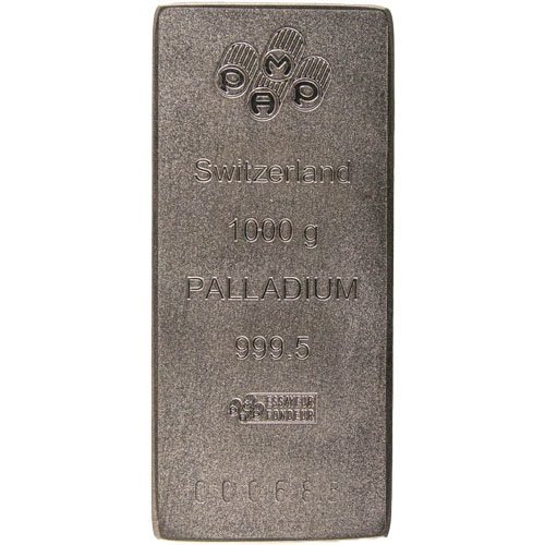 Buy 1 Kilo PAMP Suisse Palladium Bar