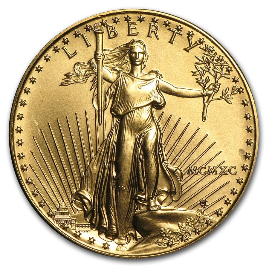 Buy 1990 1 oz American Gold Eagle Co
