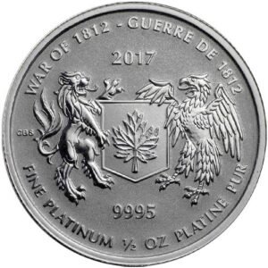 War of 1812 1/2 oz Platinum Bullion Coin
