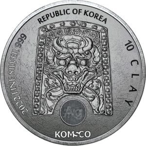 2022 10 oz Antique South Korean Silver Chiwoo Cheonwang